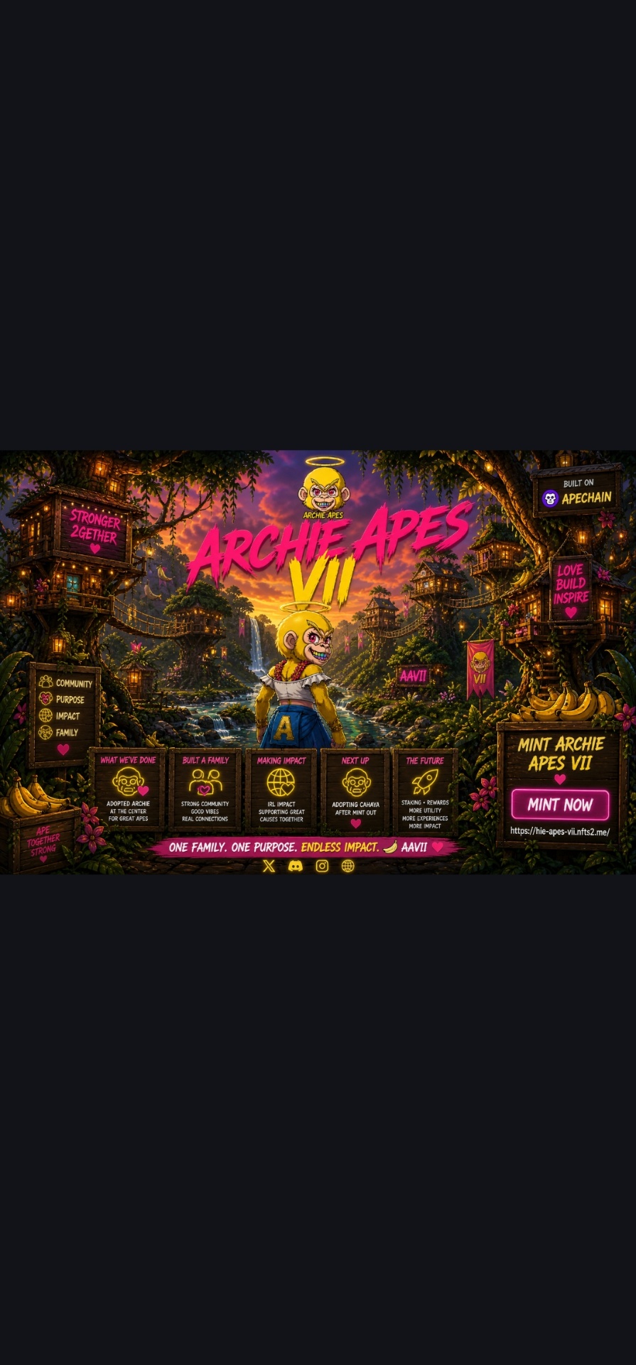 Archie Apes jungle key art